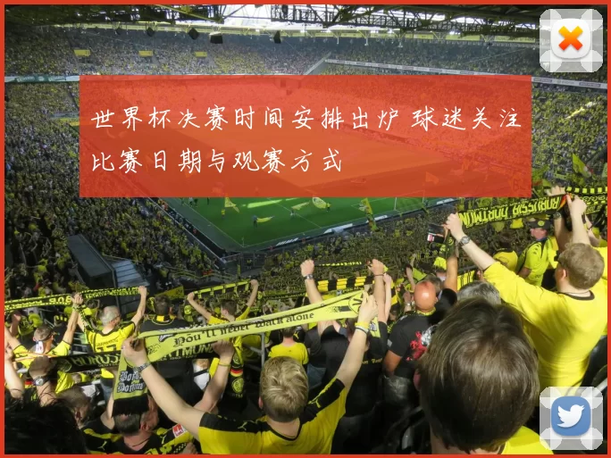 世界杯决赛时间安排出炉 球迷关注比赛日期与观赛方式